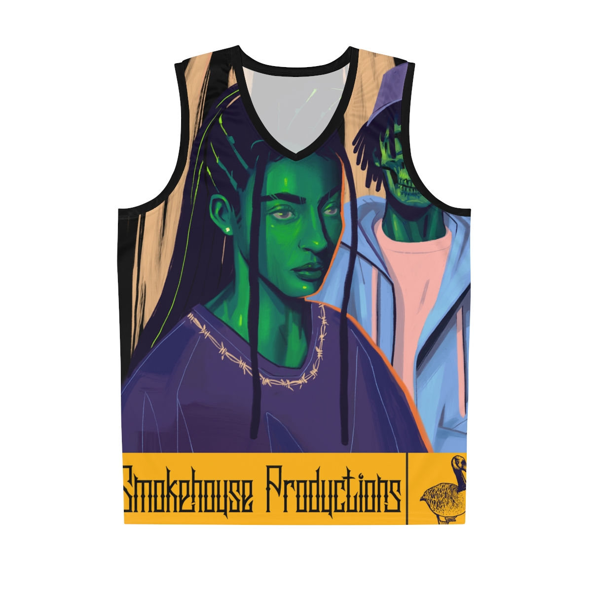 Wake N Bake N heartbreak Basketball Jersey