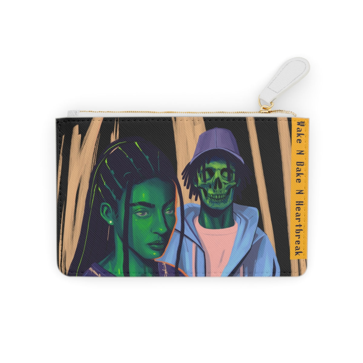 Wake N Bake N HeartBreak Mini Clutch Bag