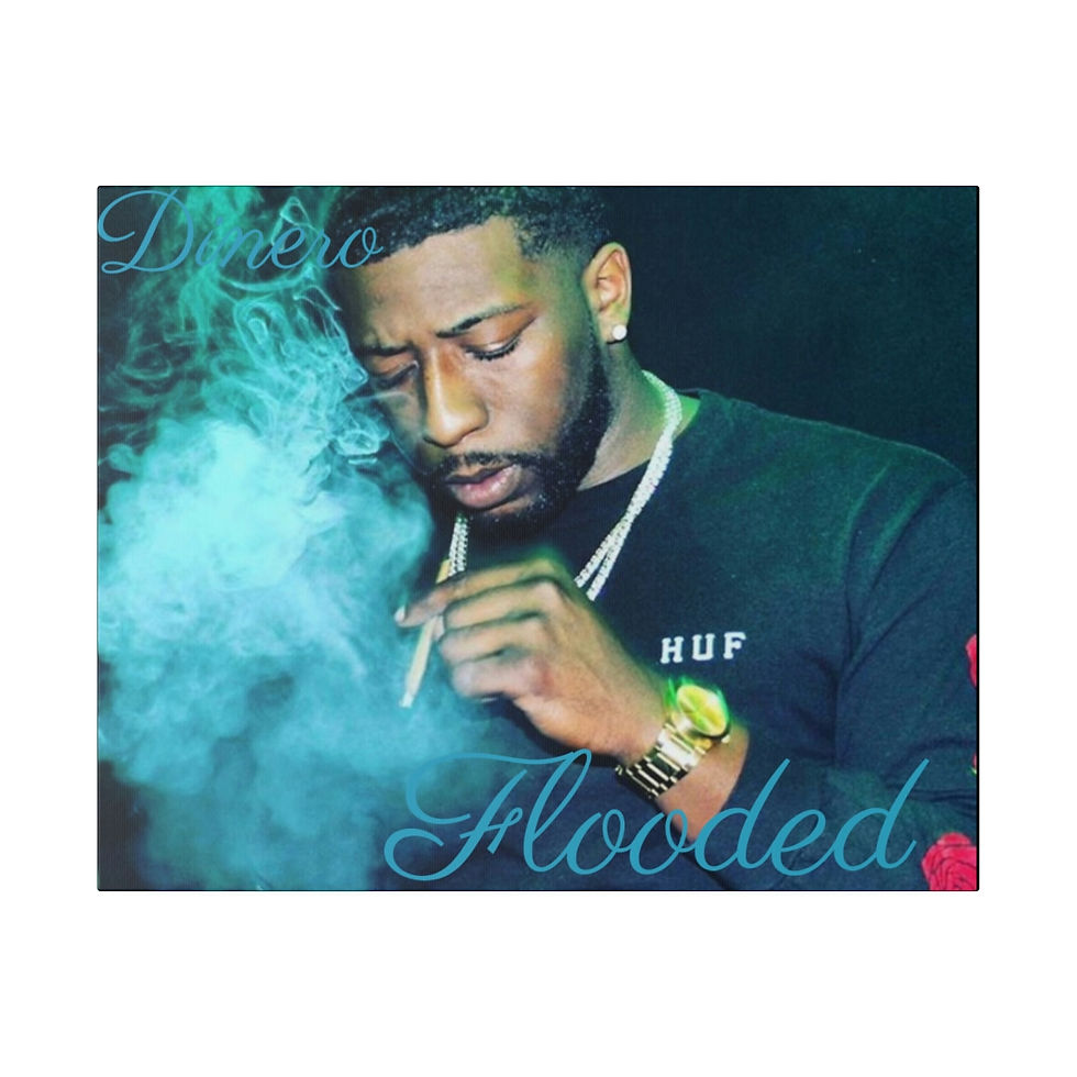 Thumbnail: Flooded Matte Canvas, Stretched
