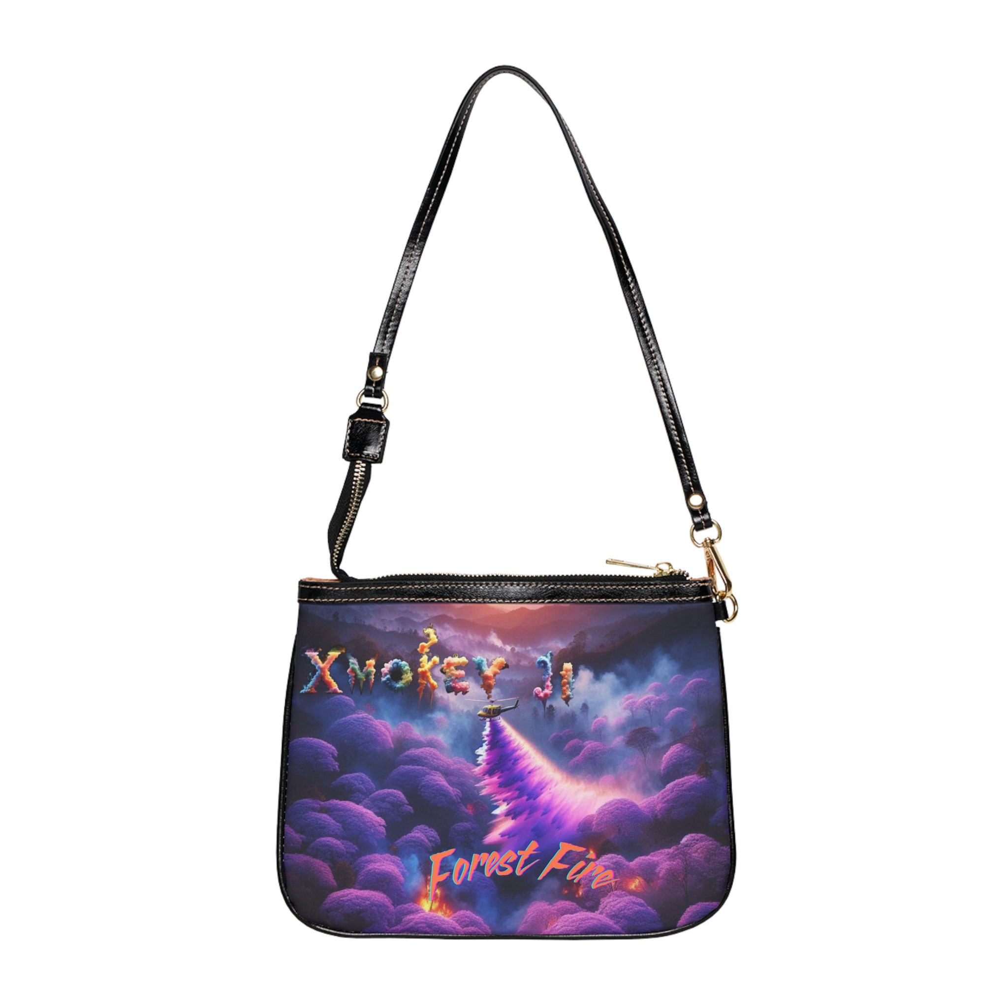 Forest Fire Small Shoulder Bag