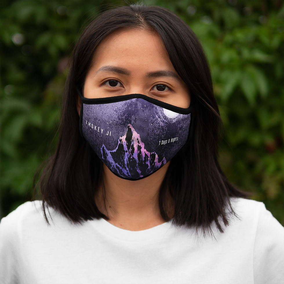 Thumbnail: 7 Days 8 Nights Fitted Polyester Face Mask