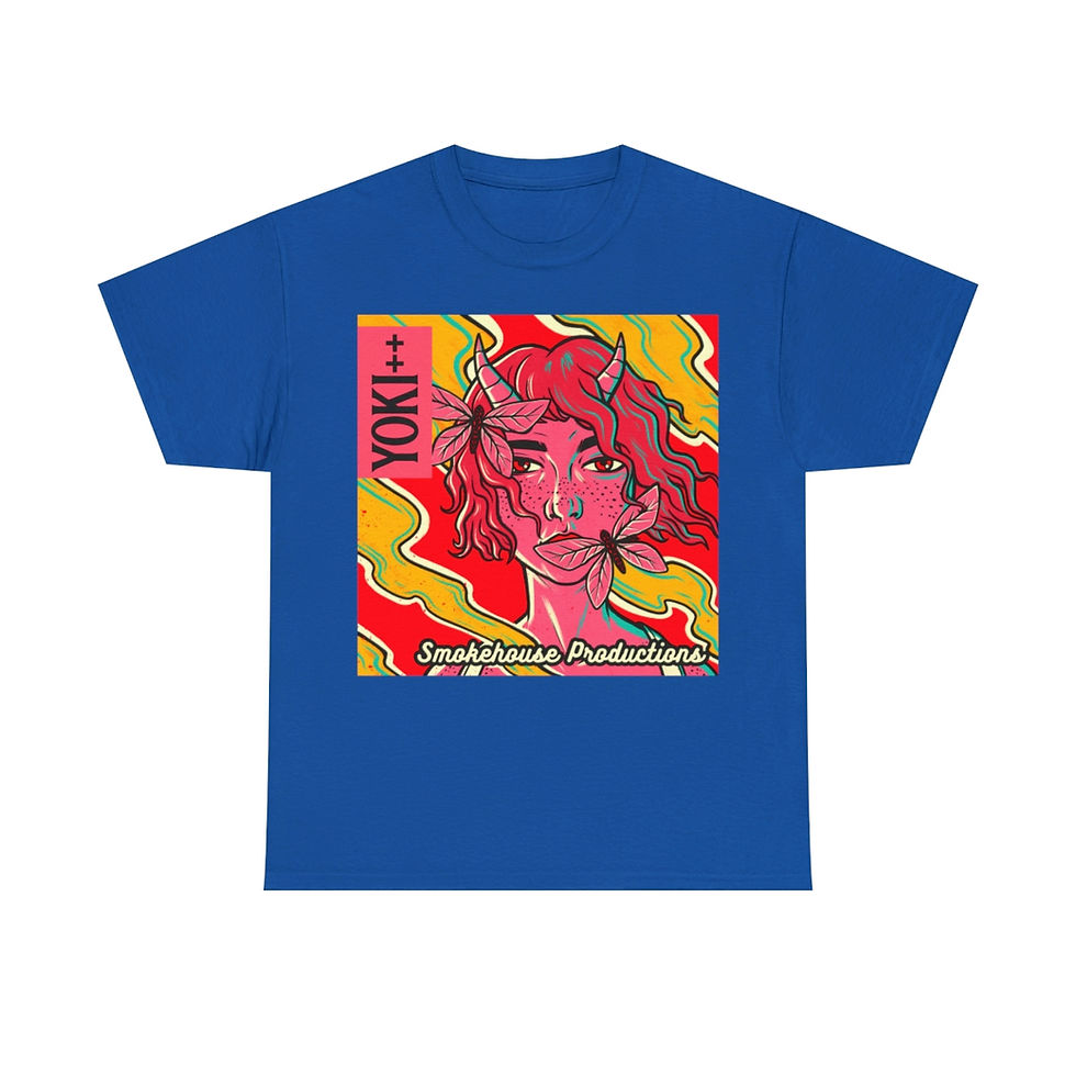 Thumbnail: Yoki++ Red Heavy Cotton Tee 