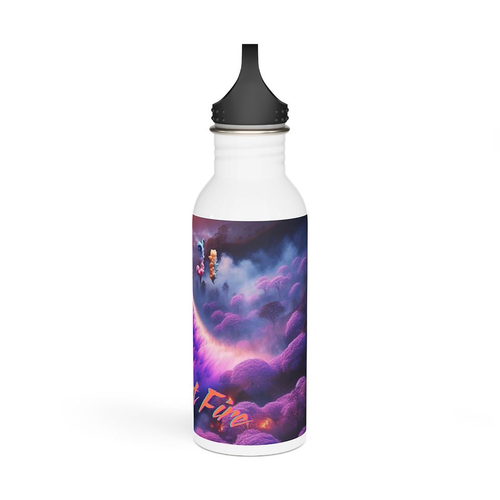 Thumbnail: Forest Fire Stainless Steel Water Bottle