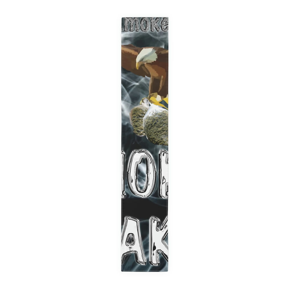 Smoke Break III Table Runner (Cotton, Poly)