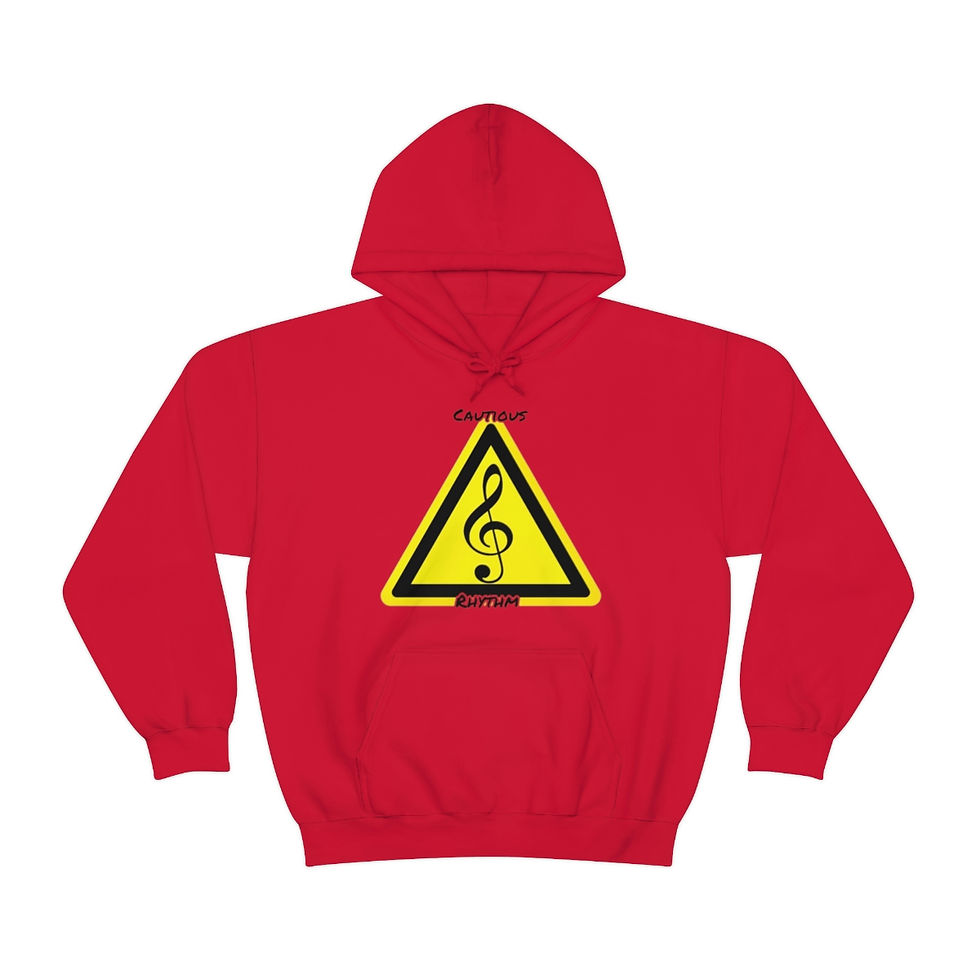 Thumbnail: Cautious Rhythm Hooded Sweatshirt