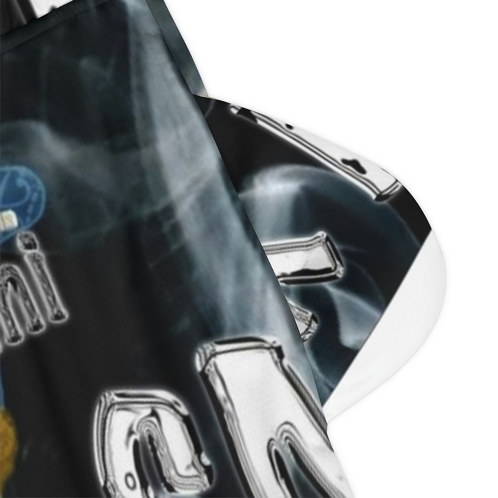Thumbnail: Smoke Break III Basketball Rib Shorts (AOP)