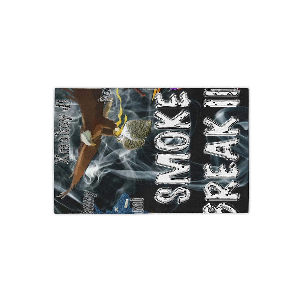 Thumbnail: Smoke Break III Beach Towels