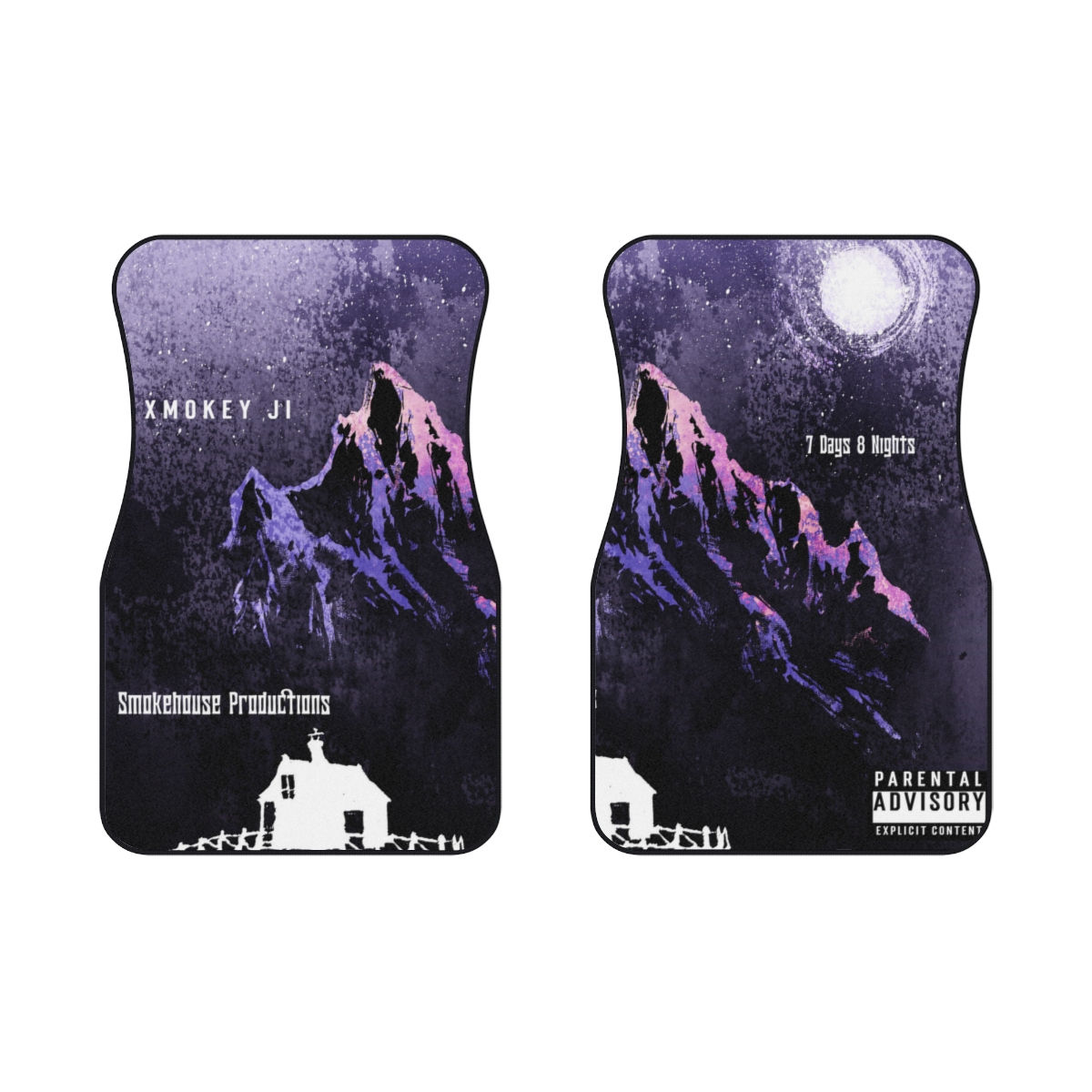 7 Days 8 Nights Car Mats (2x Front)