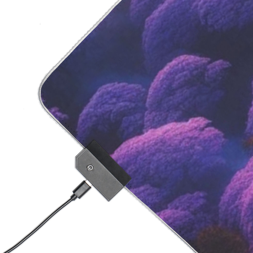 Thumbnail: Forest Fire LED Gaming Mouse Pad