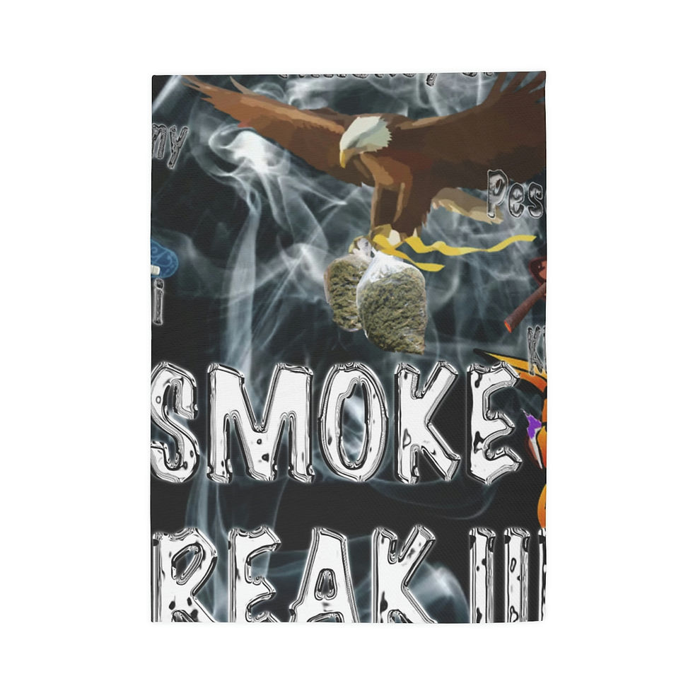Thumbnail: Smoke Break III Dobby Rug