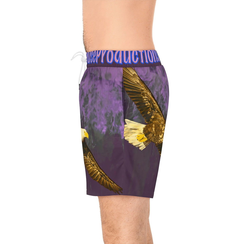 Thumbnail: Men's Mid-Length Swim Shorts (AOP)