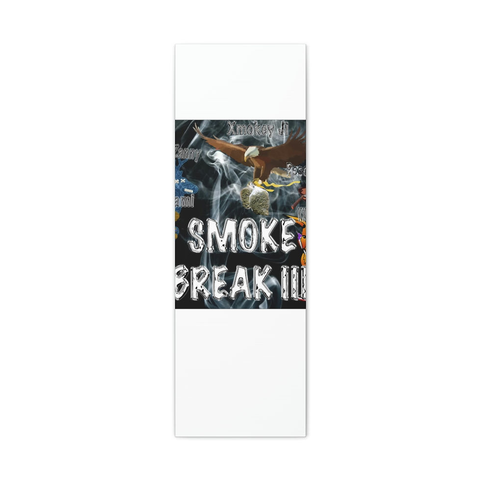 Thumbnail: Smoke Break III Canvas Gallery Wraps