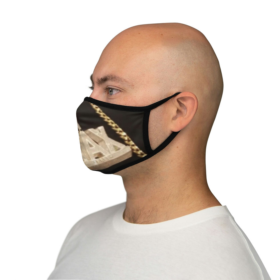 Thumbnail: Smoke Break Fitted Polyester Face Mask