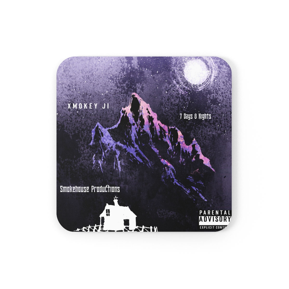 7 Days 8 Nights Corkwood Coaster Set