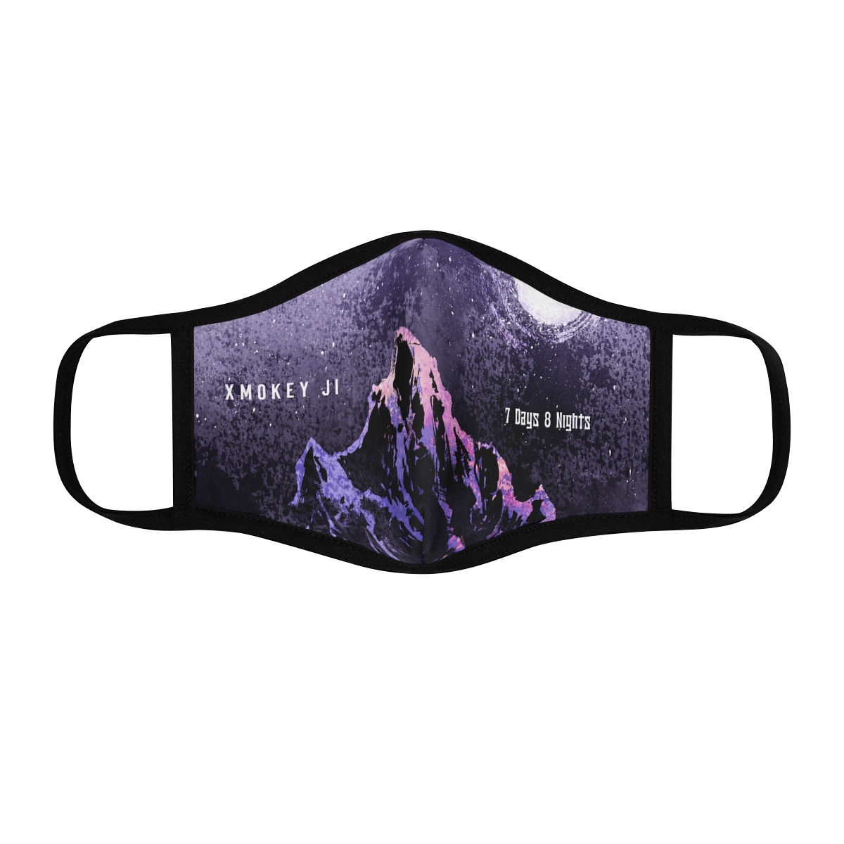 7 Days 8 Nights Fitted Polyester Face Mask