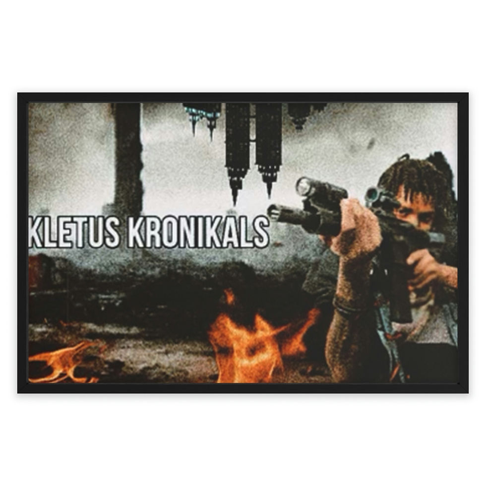 Thumbnail: Kletus Kronikals Framed Poster, Horizontal