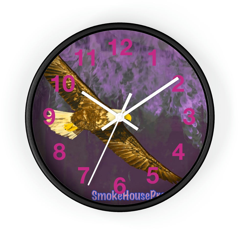 Thumbnail: Pink Avian Wall clock