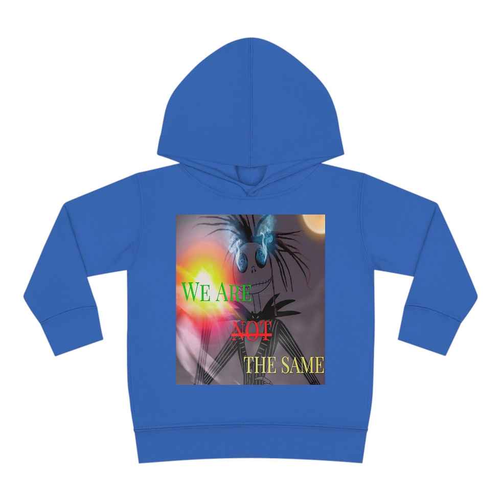 Thumbnail: We Are Not The Same Toddler Pullover Fleece Hoodie
