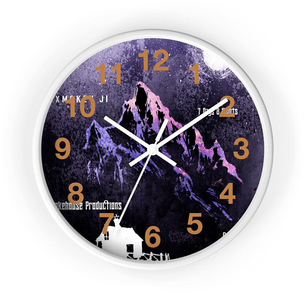 Thumbnail: 7 Days 8 Nights Wall clock