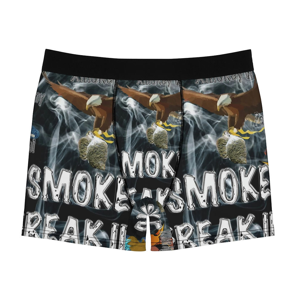 Smoke Break III Men's Boxer Briefs