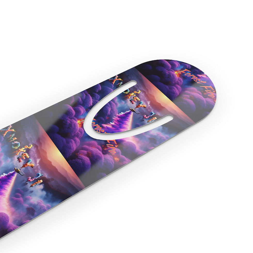 Thumbnail: Forest Fire Bookmark