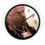 Thumbnail: Smoke Break Pink Avian Wall clock