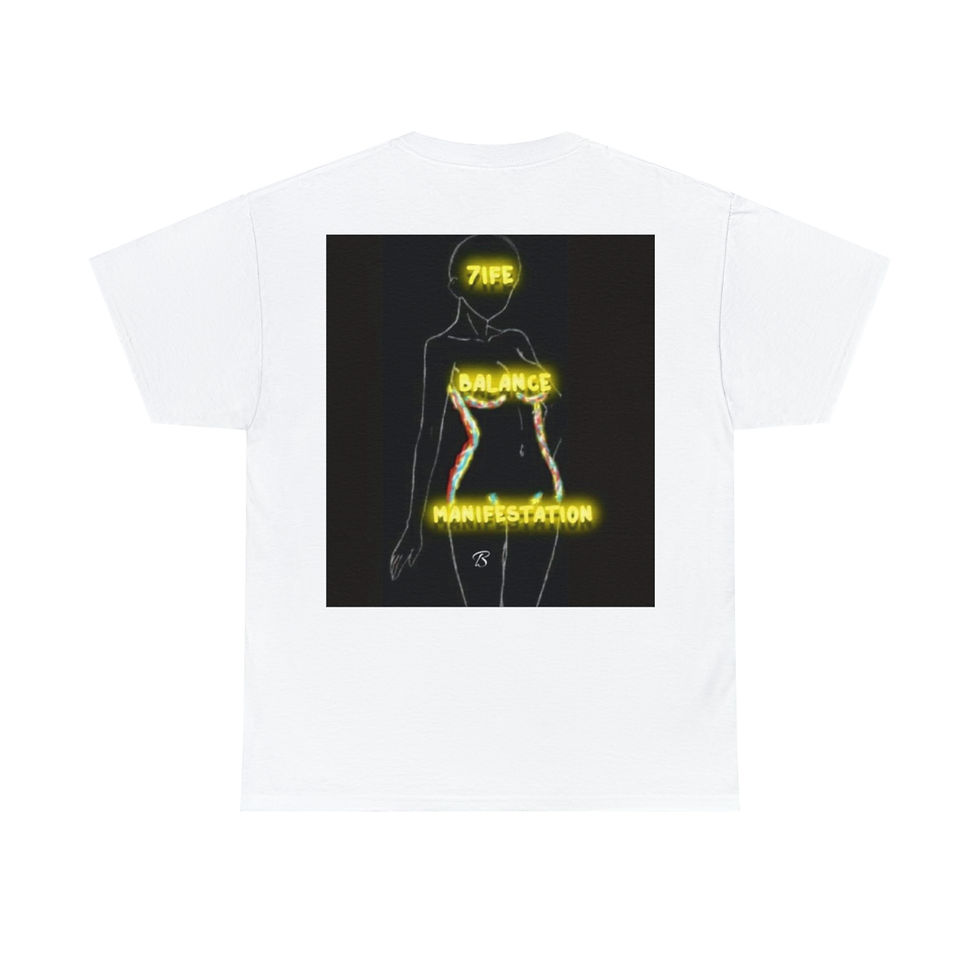 Thumbnail:  7ife Balance & Manifestation Heavy Cotton Tee 