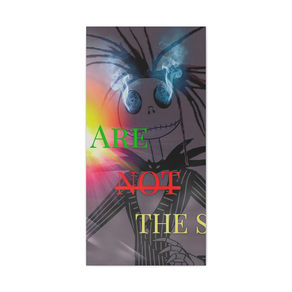 Thumbnail: We Are Not The Same Classic Canvas