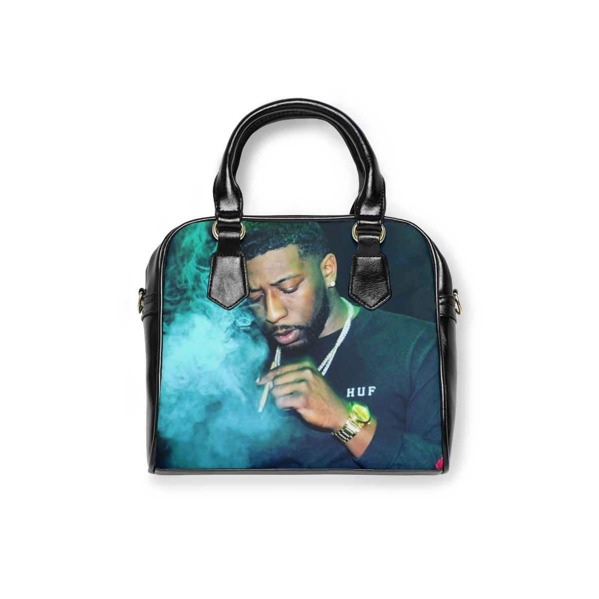 Flooded Shoulder Handbag