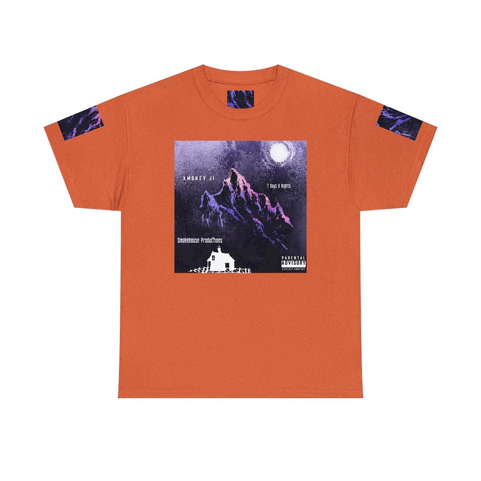 Thumbnail: 7 Days 8 Nights Unisex Heavy Cotton Tee