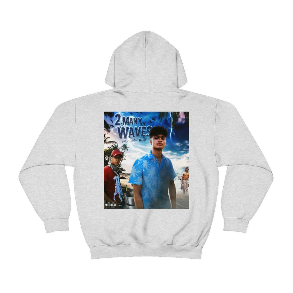 Thumbnail:  2 Many Waves Unisex Heavy Blend™ Hooded Sweatshirt