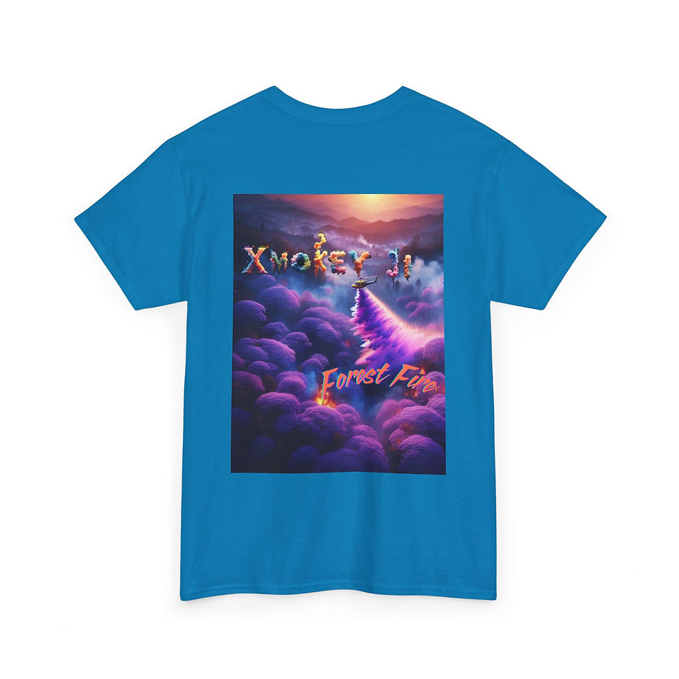 Thumbnail: Forest Fire Unisex Heavy Cotton Tee