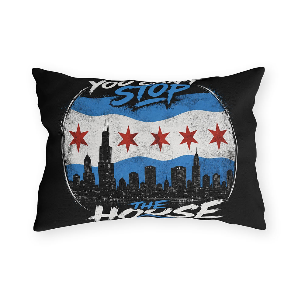 Thumbnail: You Cant Stop The House Outdoor Pillows