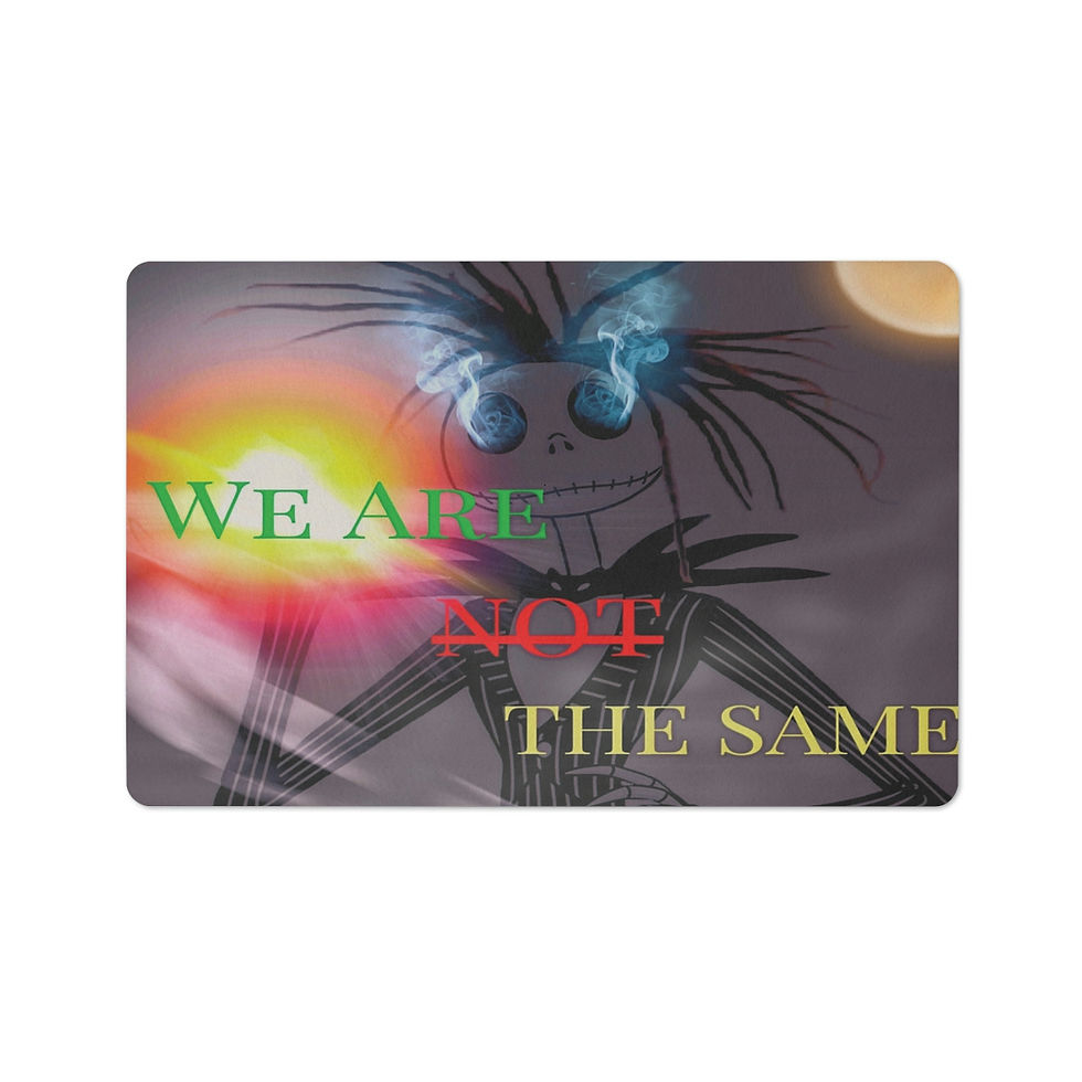 We Are Not The Same Floor Mat