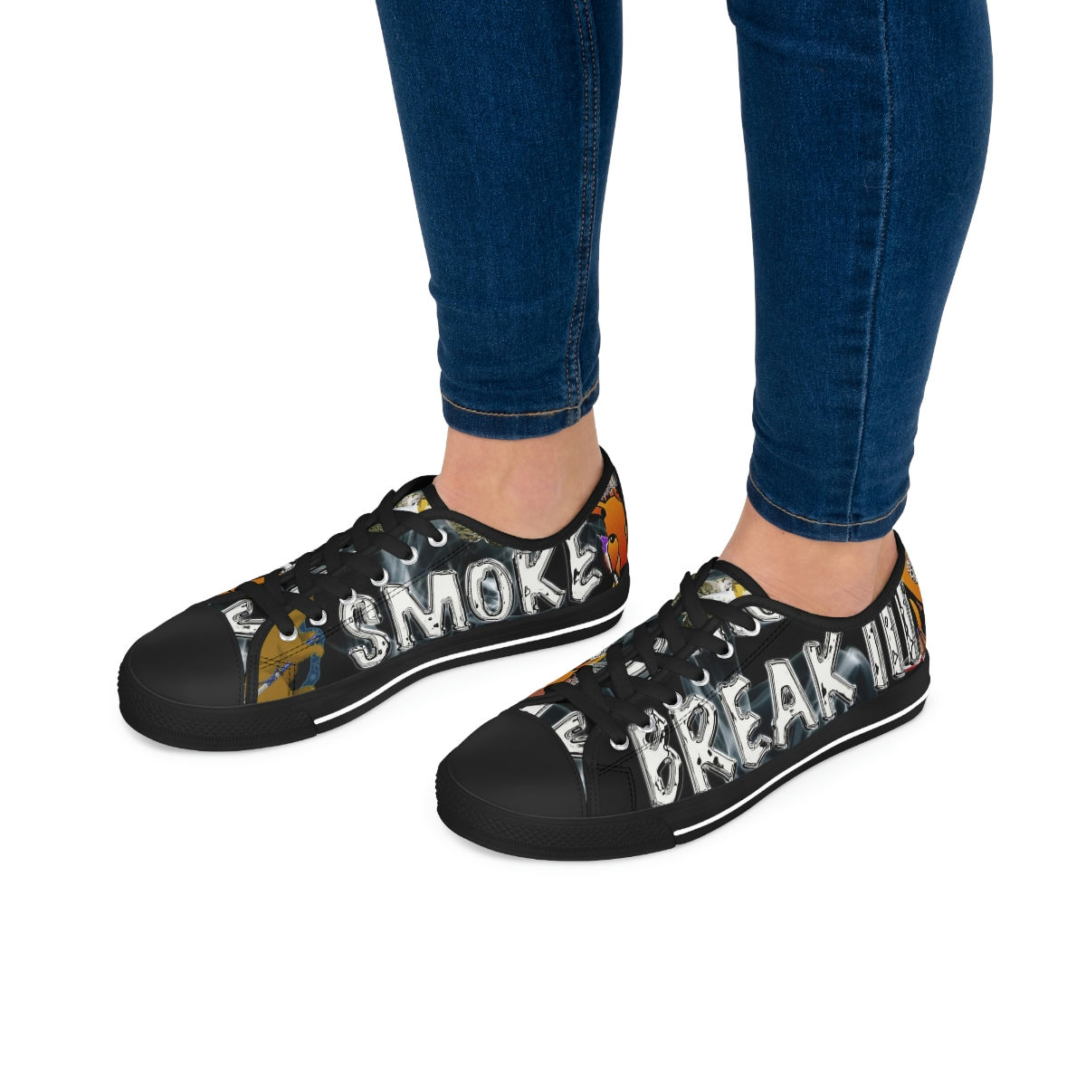 Smoke Break III  Women's Low Top Sneakers