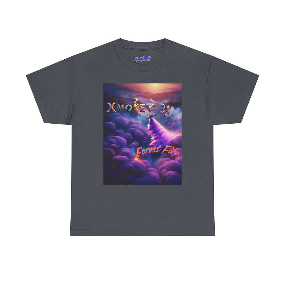 Thumbnail: Forest Fire Unisex Heavy Cotton Tee