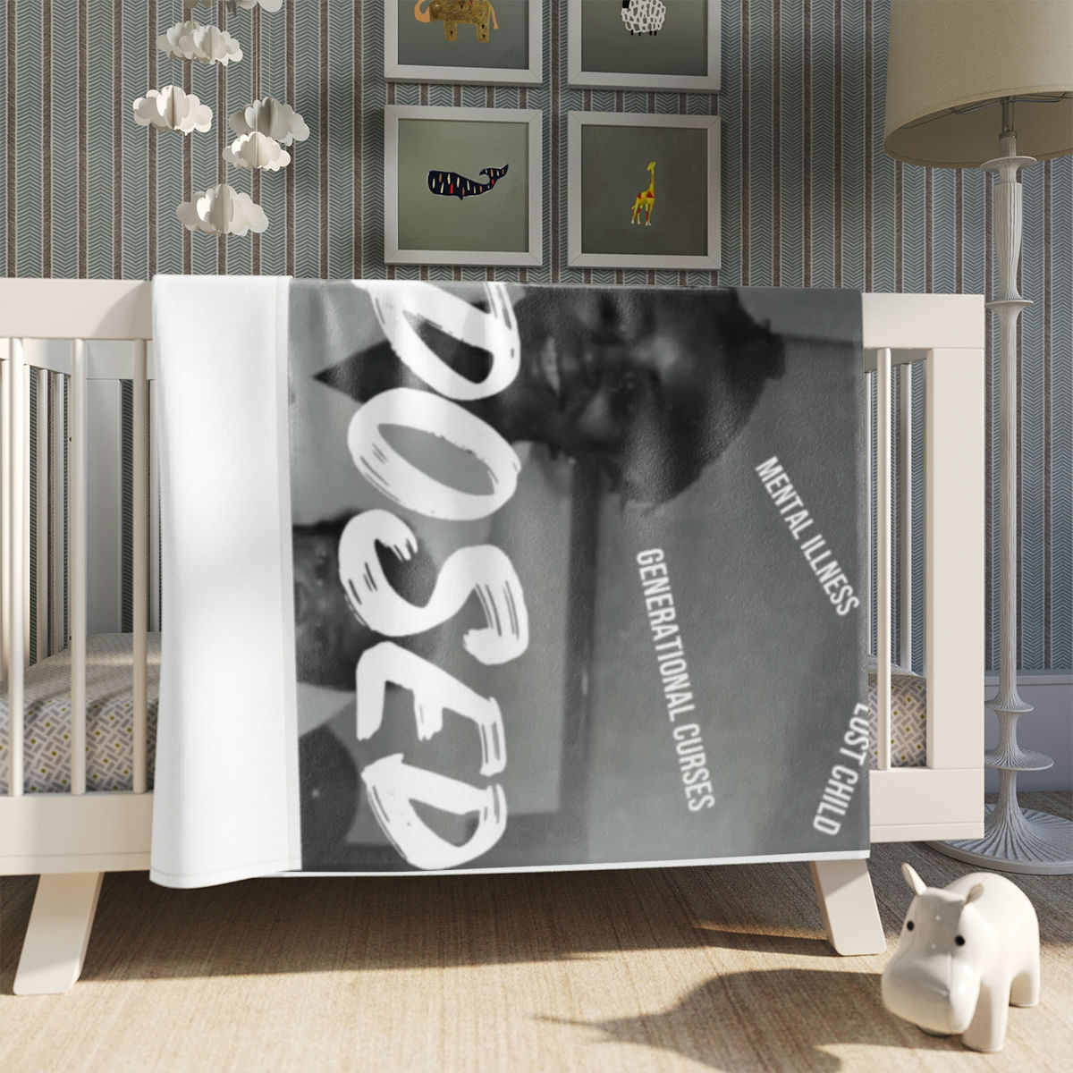 Exposed Throw Blanket