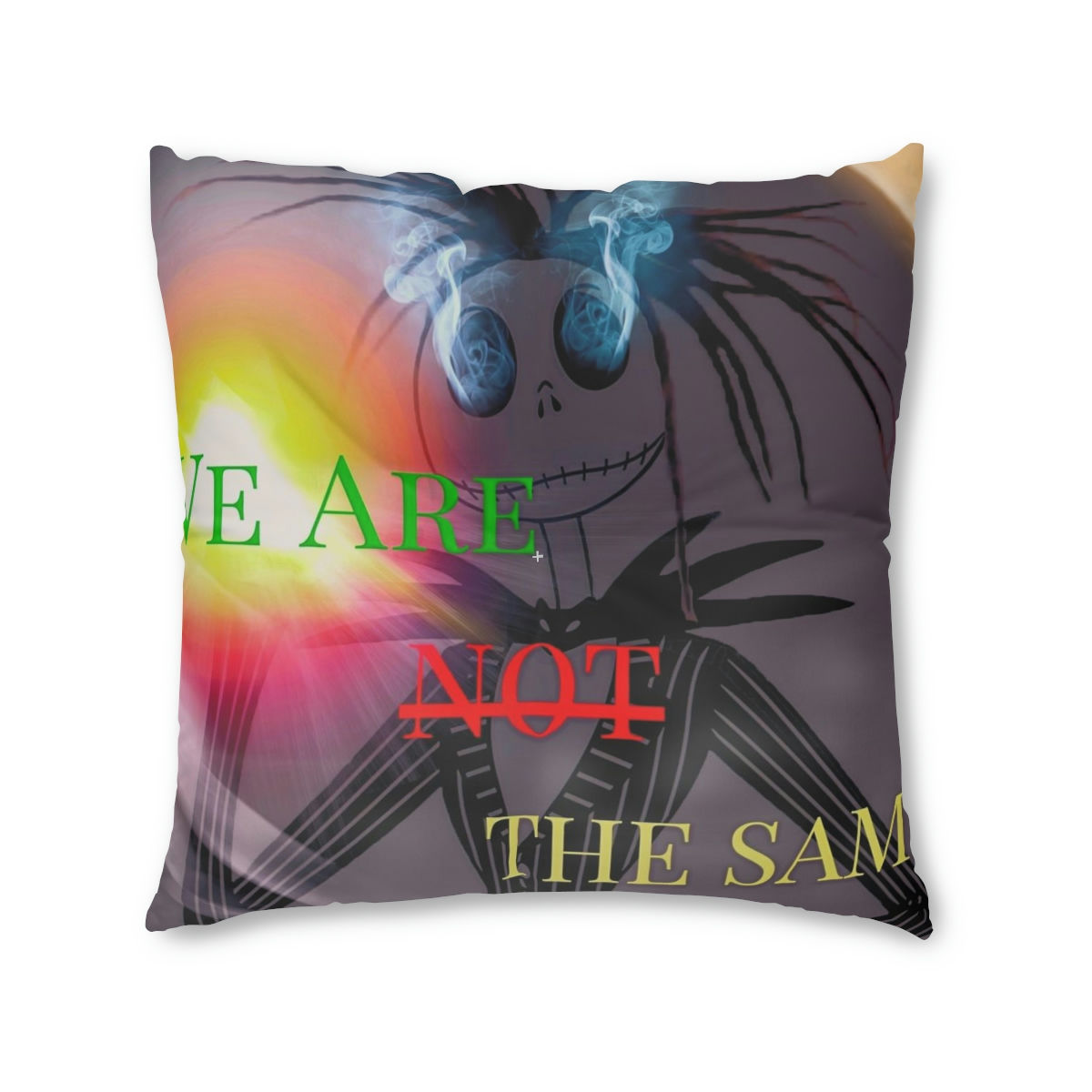 We Are Not The Same Tufted Floor Pillow, Square