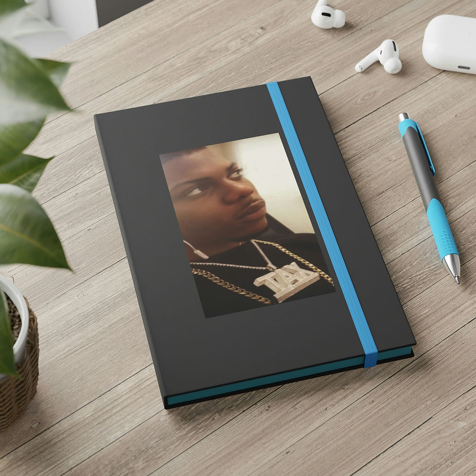 Thumbnail: Smoke Break Color Contrast Notebook - Ruled