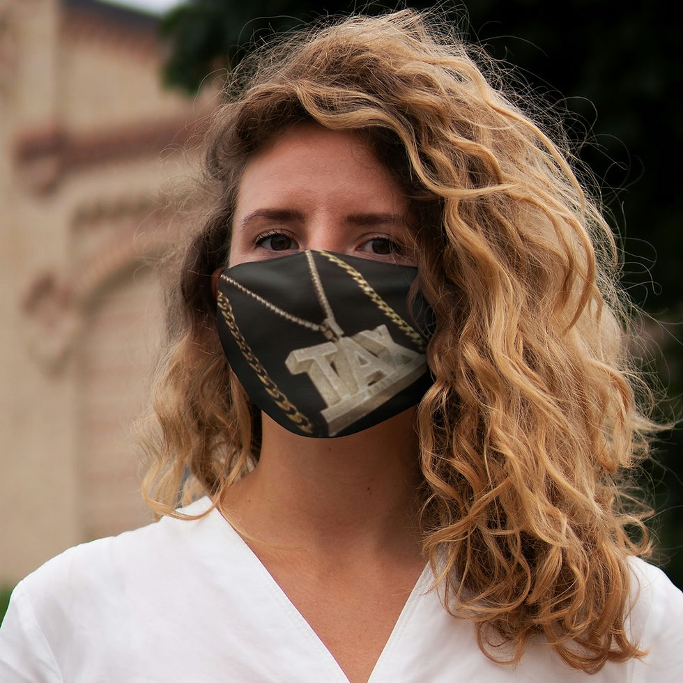 Thumbnail: Smoke Break Snug-Fit Polyester Face Mask