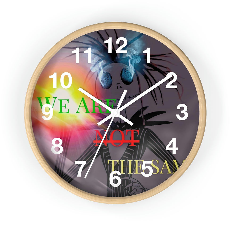 Thumbnail: We Are Not The Same Wall clock