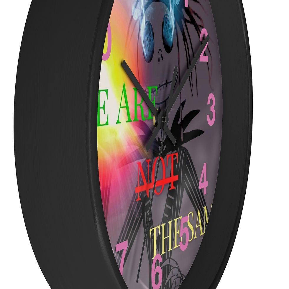 Thumbnail: We Are Not The Same Wall clock