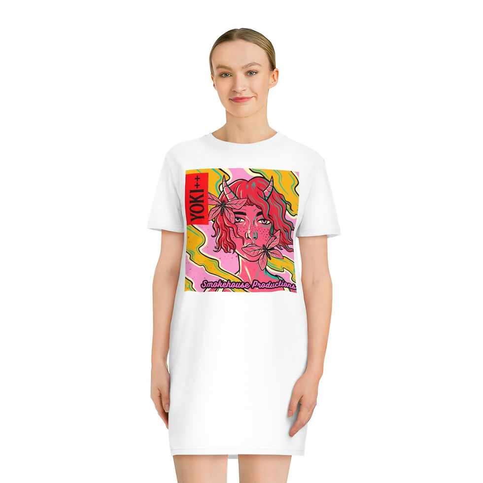 Thumbnail: Yoki++ PinkSpinner T-Shirt Dress