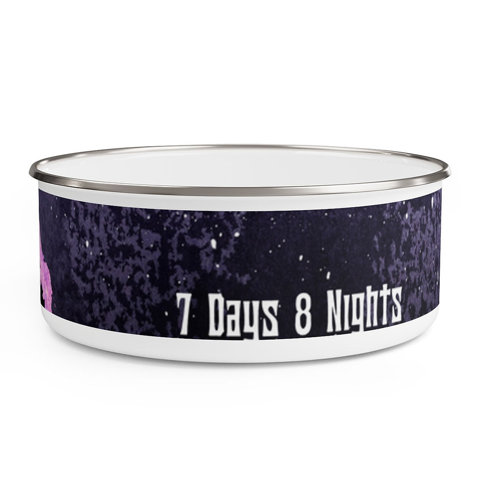 Thumbnail: 7 Days 8 Nights Enamel Bowl