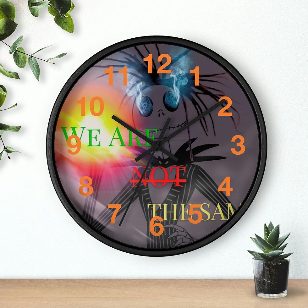 Thumbnail: We Are Not The Same Wall clock