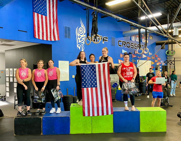 Scaled Women Podium Winners
