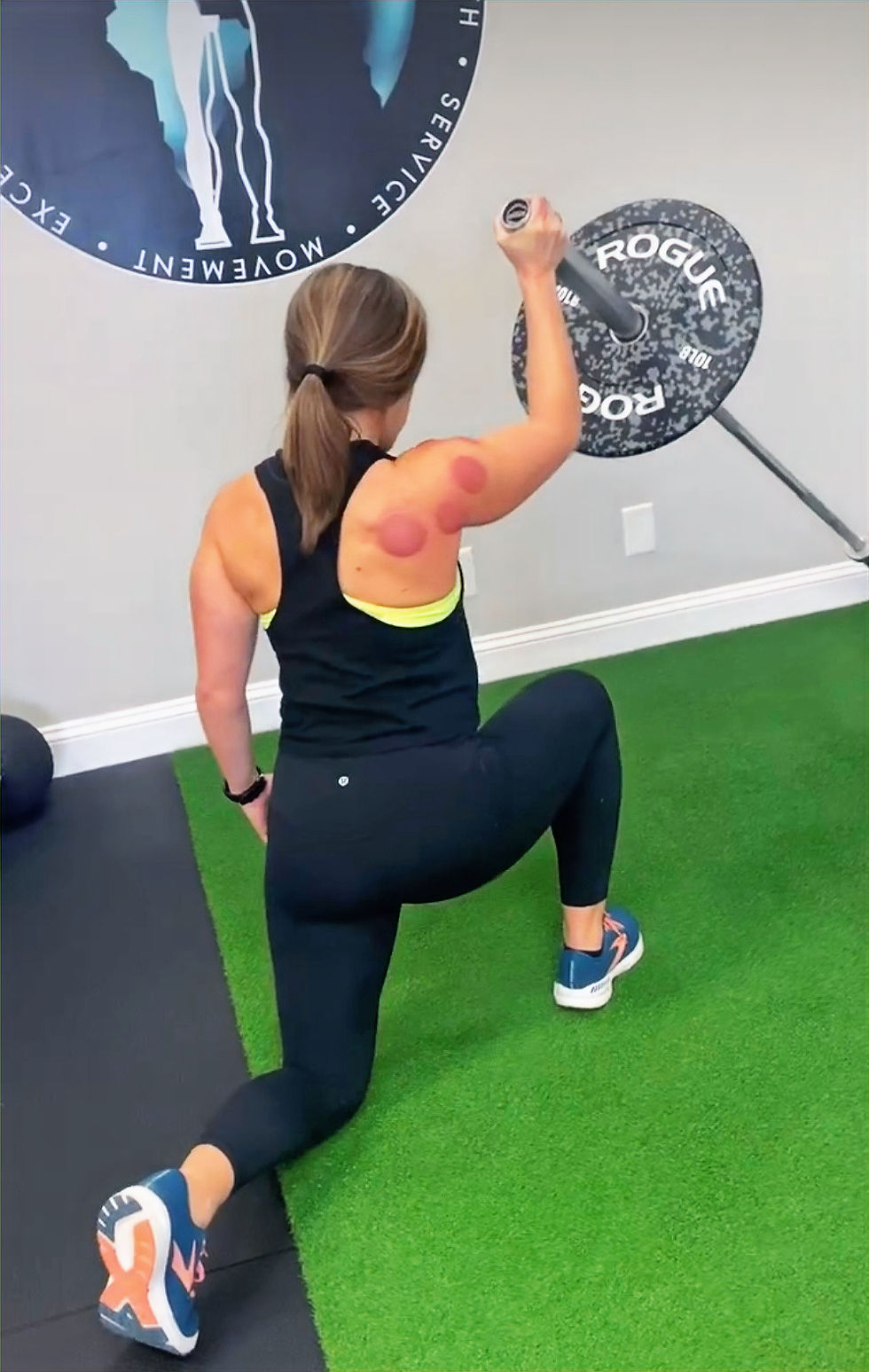 Single Arm Landmine Shoulder Press