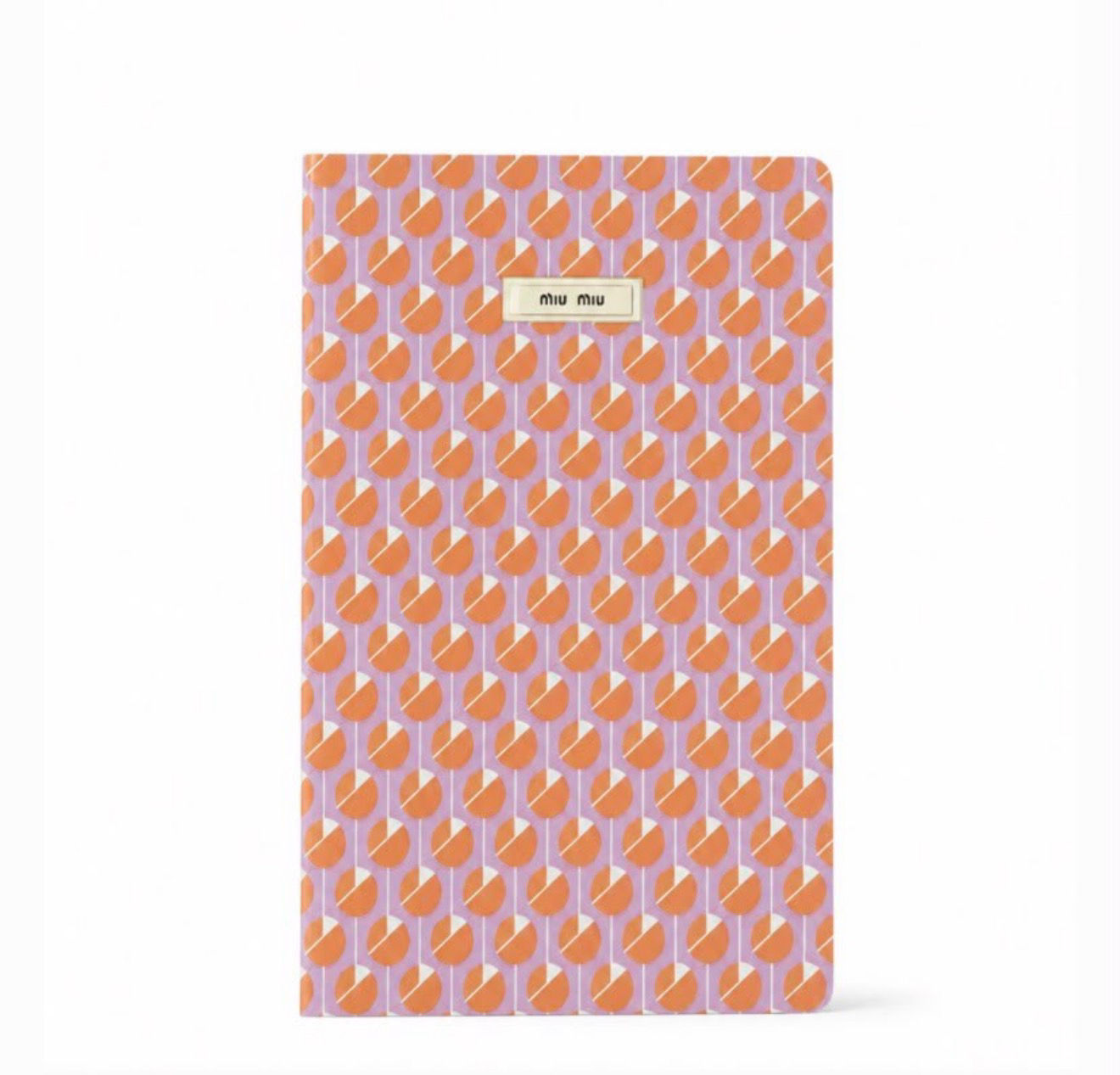 MIU MIU | CADERNO DE APONTAMENTOS