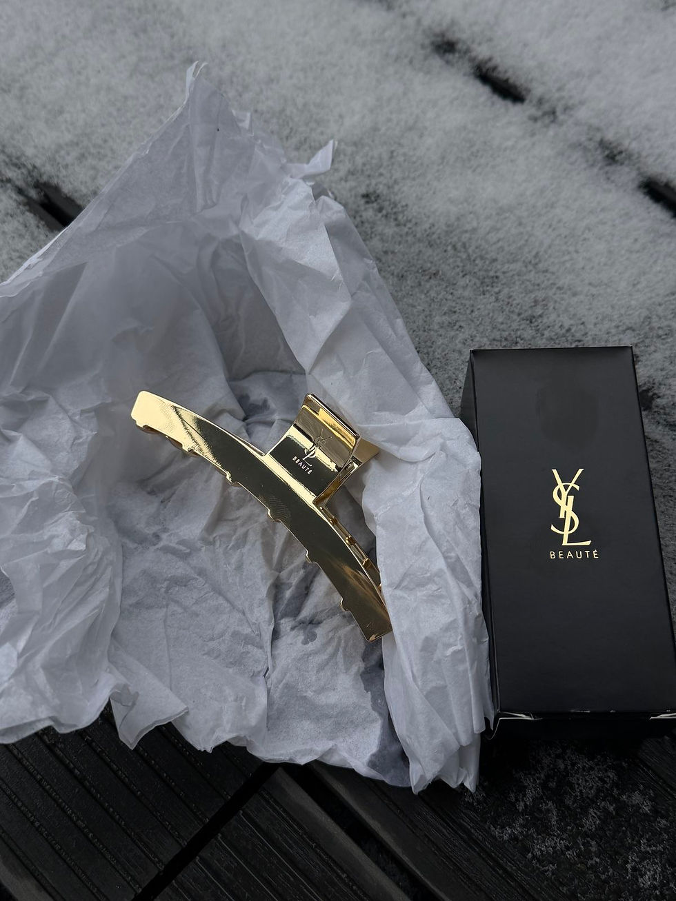 Miniatura: YSL | PRESILHA DE CABELO DOURADA