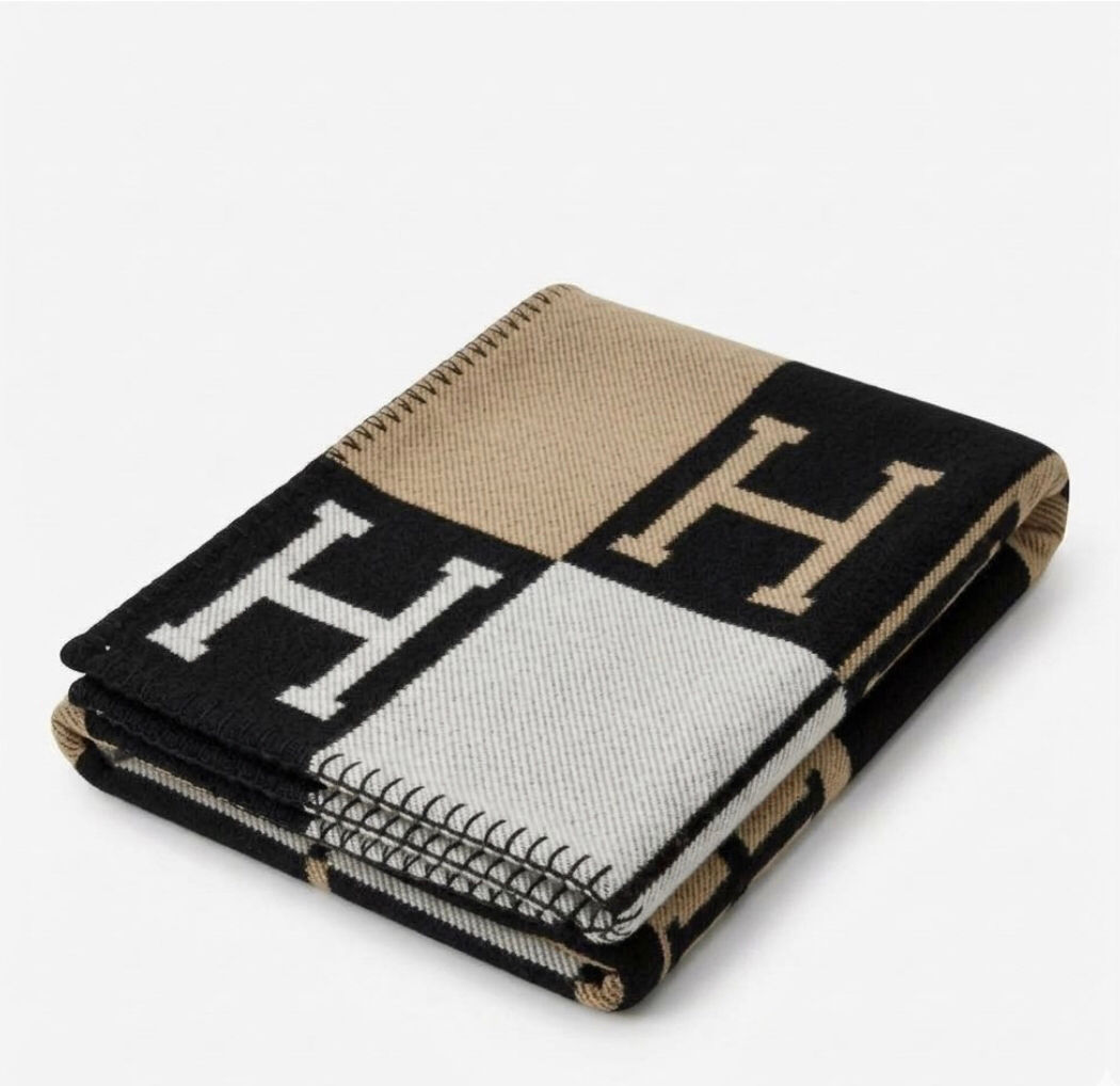 HERMÈS | COBERTOR AVALON BAYADERE
